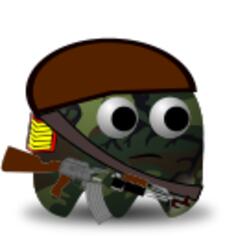 Vector image of tiger squad cartoon character