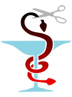 Medical Caduceus vector image