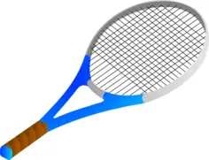 Tennis racket vector image