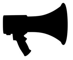 Megaphone Vector clip art
