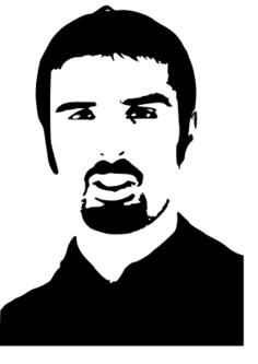 Vector illustration of Ali Esbati