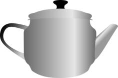 Tea pot vector image