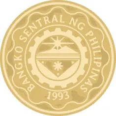 5 peso coin vector