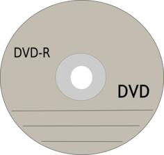DVD recording disc vector