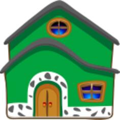 Vector image of a house