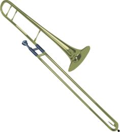 Vector image of trombone