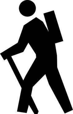 Wanderer vector icon