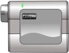 Camcorder vector clip art