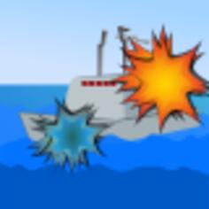 Ship Sea Battle Vector Image