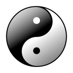 Yin-Yang vector illustration