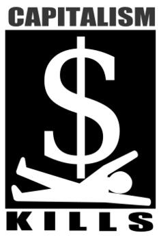 Anti-capitalism vector art