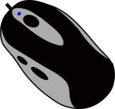 Computer mouse vector graphics