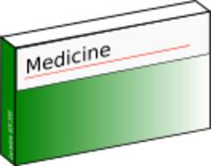 Pharmaceutical carton vector
