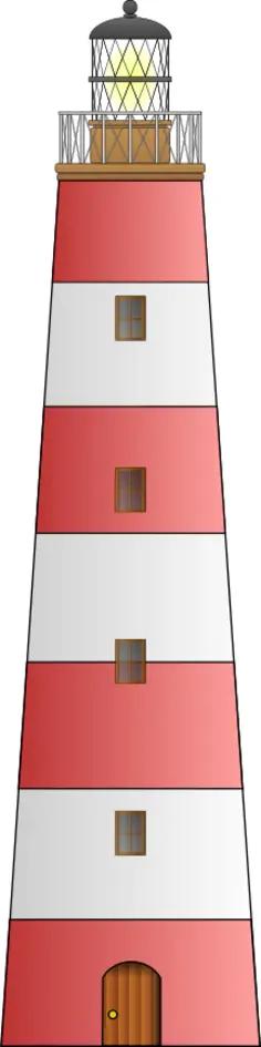 Lighthouse vector image