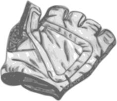 Glove vector graphics