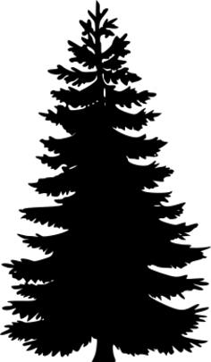 Tree silhouette vector art