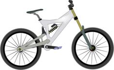 Bike vector graphics