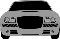 Luxury car vector image
