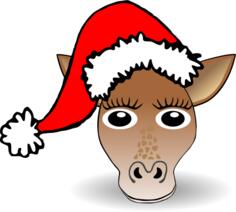 Funny Giraffe vector image