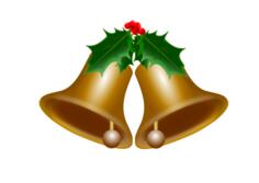 Bells of Christmas vector