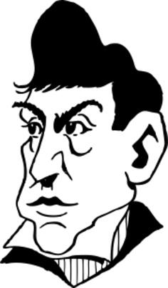 Marquis de Lafayette Vector Portrait