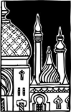 Minarets vector illustration