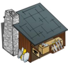 Blacksmith's shop vector