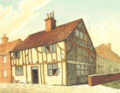 Old house for Christianity servings