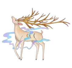 古风仙鹿插画 16